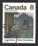 Stamps Canada -  659 - Louis Hémon