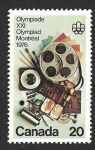 Stamps Canada -  684 - XXI Programa Olímpico de Bellas Artes y Cultura