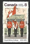 Stamps Canada -  692 - Centenario del Real Colegio Militar de Kingston 