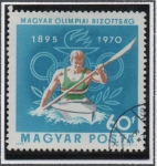 Stamps Hungary -  Piragüismo