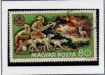 Sellos de Europa - Hungra -  Deer Hunt