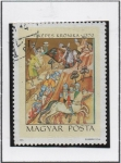 Stamps Hungary -  Victoria d' Basara sobre y Rey Carlos