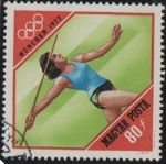 Stamps Hungary -  Deportes: Jabalina