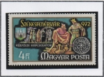 Stamps Hungary -  Merchants Before Rey