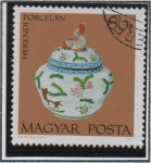 Stamps Hungary -  Cubierta Candy Dish