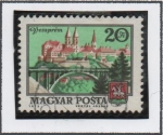 Stamps Hungary -  Veszprem