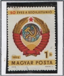 Stamps Hungary -  Armas d' l' Union Sovietica
