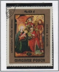 Stamps Hungary -  Adoracion d' l' Reyes