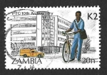 Stamps Africa - Zambia -  590 - X Aniversario de la Corporación de Correos y Telecomunicaciones