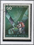 Stamps Hungary -  Exploraciones espaciales, Desde el Sputnik hasta Vikingo, Skylad