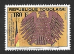 Sellos de Africa - Togo -  1525 - XL Aniversario de la República Federal Alemana