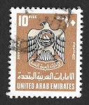 Sellos de Asia - Emiratos �rabes Unidos -  70 - Escudo Nacional