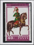 Stamps Hungary -  Húsares: Lancero, Siglo 17
