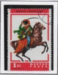 Stamps Hungary -  Húsares: Baranya 1762