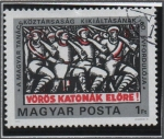 Stamps Hungary -  Soldados