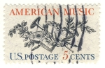 Stamps United States -  american music