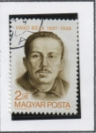 Stamps Hungary -  Bela Vago