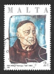 Stamps Malta -  682 - Filántropos Málteses