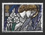 Stamps United Kingdom -  1468 - Vidriera