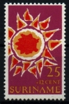 Stamps Suriname -  serie- Naturaleza