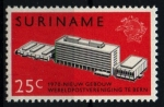 Stamps Suriname -  serie- Inauguración nueva sede U.P.U.