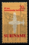 Sellos de America - Surinam -  serie- 40 aniv. 1º correo aéreo nacional