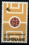 Stamps Suriname -  erie- 50 aniv. federación de fútbol