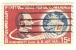 Stamps United States -  Montgomery Blais 100 th anniversary