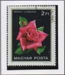 Stamps Hungary -  Rosas. Wendy Cussons