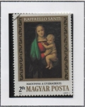 Stamps Hungary -  madona y niño