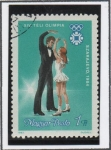Sellos de Europa - Hungra -  Juegos Olimpicos d' Invierno Patinaje Artistico