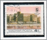 Sellos de Europa - Hungra -  Hoteles y Residencias d' Budapest, Forun