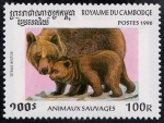 Stamps : Asia : Cambodia :  Fauna