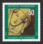 Stamps Germany -  1363 - 750 Aniversario de la Muerte de Santa Isabel de Turingia