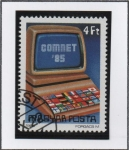 Stamps Hungary -  COMNET'85