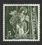 Stamps : America : Ecuador :  651 - Virgen de Quito