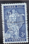 Stamps United States -  Día del trabajador