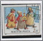 Stamps Europe - Hungary -  Jovenes villancicos