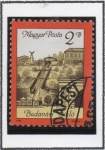 Stamps Hungary -  Castillo d' Buda