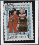 Stamps Hungary -  AMERIPEX'86