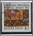 Stamps Hungary -  5º Conferencia sobre Alfombras Orientarles Viena y Budapest