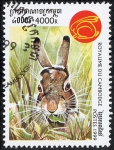 Stamps : Asia : Cambodia :  Año del conejo