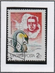 Sellos de Europa - Hungra -  Ernesto H. shackleton ( 1874-1922)