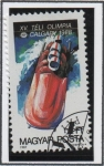 Stamps Hungary -  Juegos olimpicos d' Invierno d' Galgay: Trineo d' Cuatro