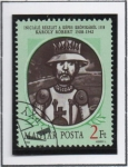 Stamps Hungary -  Charlesw Robert (1308-1342)