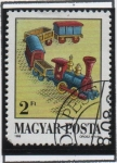 Stamps Hungary -  Juguetes Antiguos: Tren