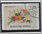 Sellos de Europa - Hungr�a -  arreglos d' Flores