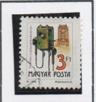 Sellos de Europa - Hungra -  Teléfono, Budapest Exchange