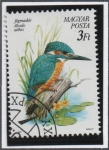 Stamps Hungary -  Aves Protegidas, Alcedo atthis