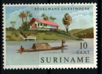 Sellos de America - Surinam -  Turismo- Hotel